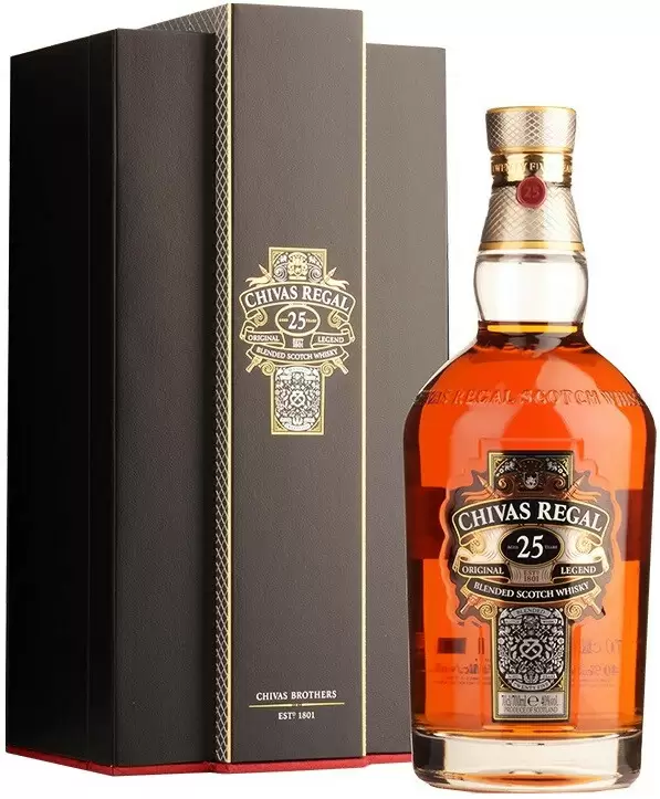 Виски Chivas Regal 25 years old 0.7 л Gift Box