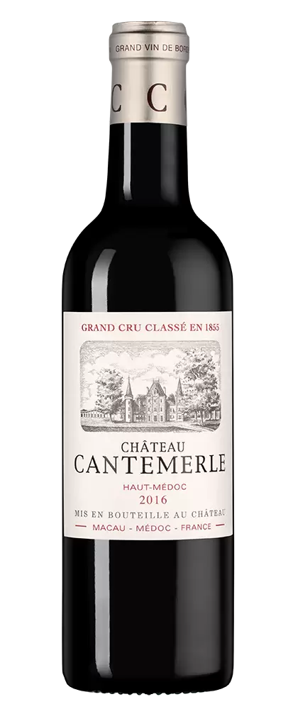 Вино Chateau Cantemerle 2016 г. 0.375 л