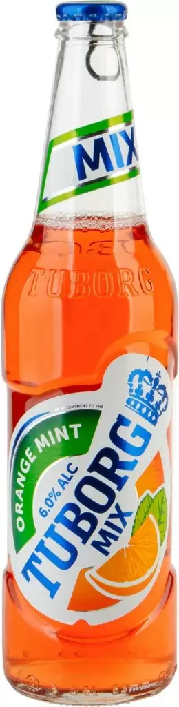Пиво Tuborg Mix Orange Mint Glass 0.48 л