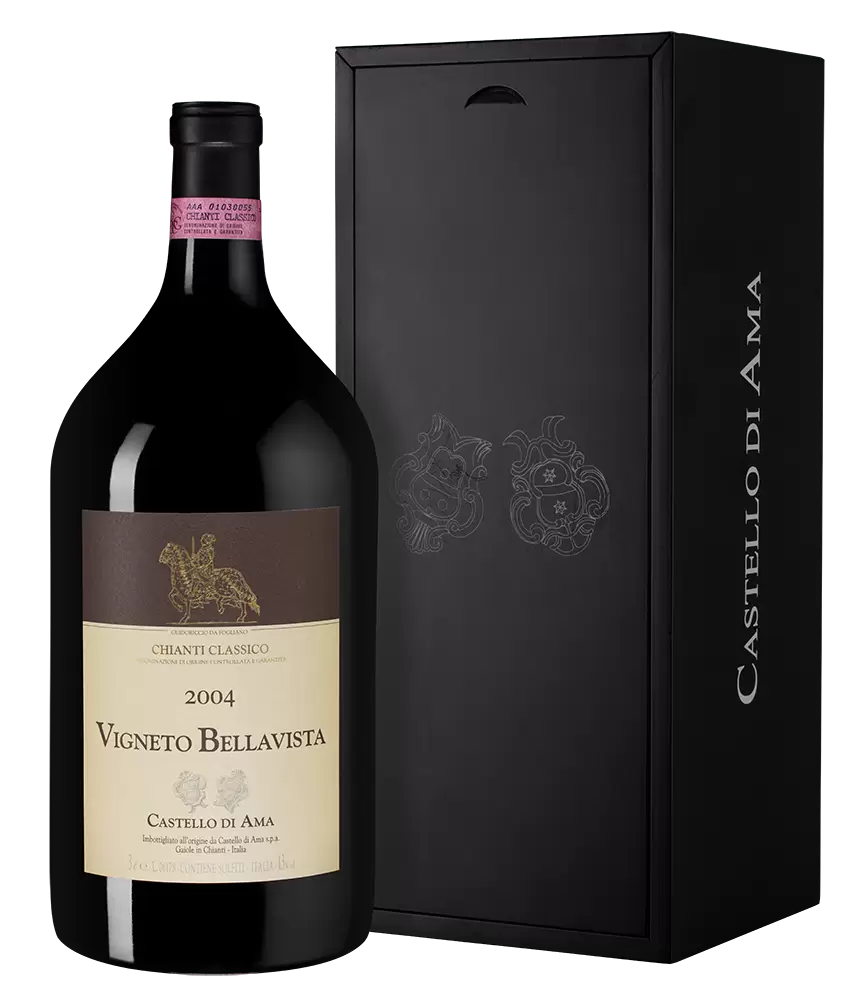Вино Chianti Classico Gran Selezione Vigneto Bellavista 2004 г. 3 л Gift Box