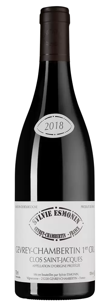Вино Gevrey-Chambertin Premier Cru Clos St. Jacques 2018 г. 0.75 л