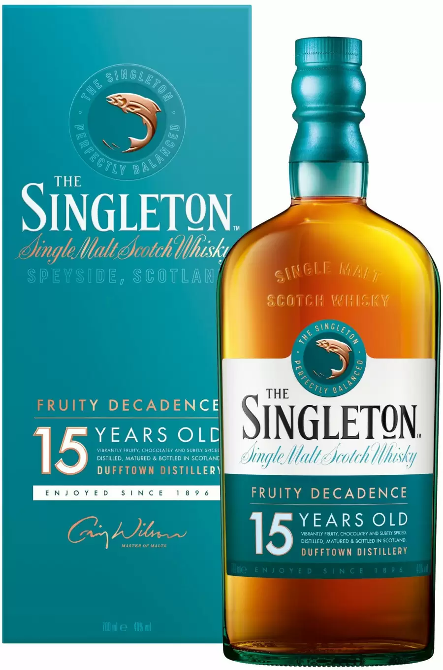 Виски The Singleton 15 Years Old Single Malt Scotch Whisky 0.7 л в подарочной упаковке