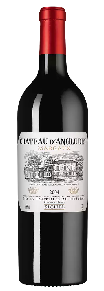 Вино Chateau d'Angludet 2004 г. 0.75 л