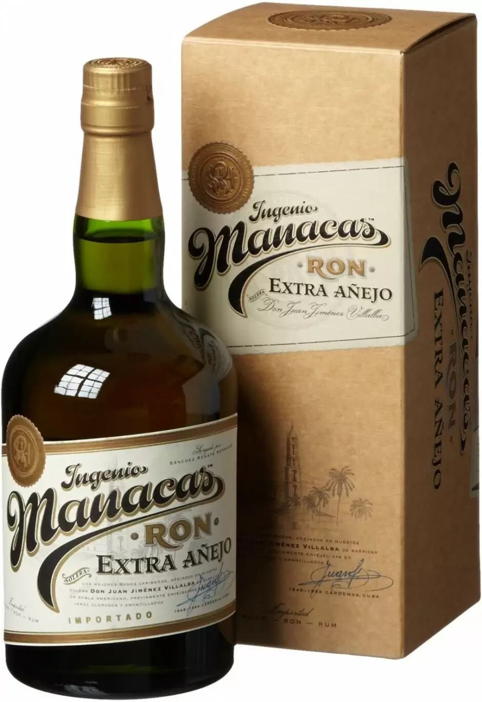 Ром Sanchez Romate Ingenio Manacas Extra Anejo 0.7 л Gift Box