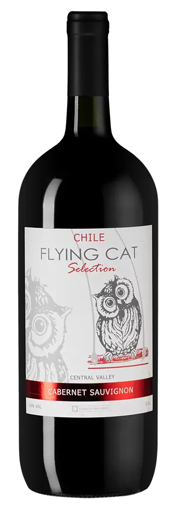 Вино Flying Cat Cabernet Sauvignon 2017 г. 1.5 л