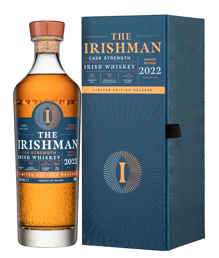 Виски The Irishman Cask Strength Vintage Release 0.7 л Gift Box
