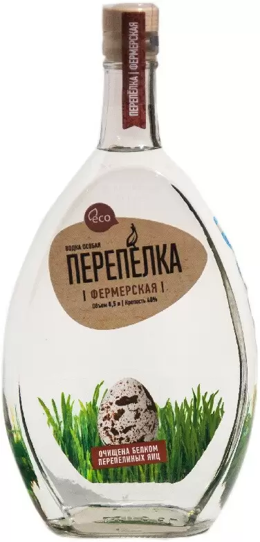 Водка Перепелка Фермерская 0.5 л