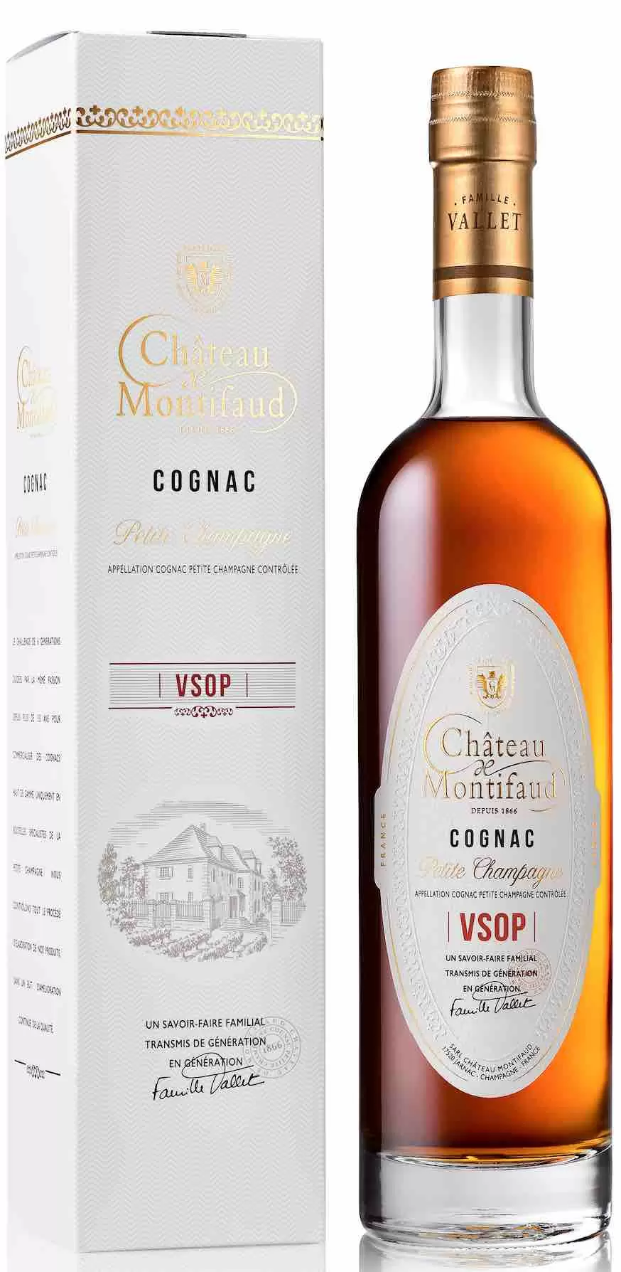 Коньяк Petite Champagne AOC Chateau de Montifaud VSOP 0.5 л Gift Box