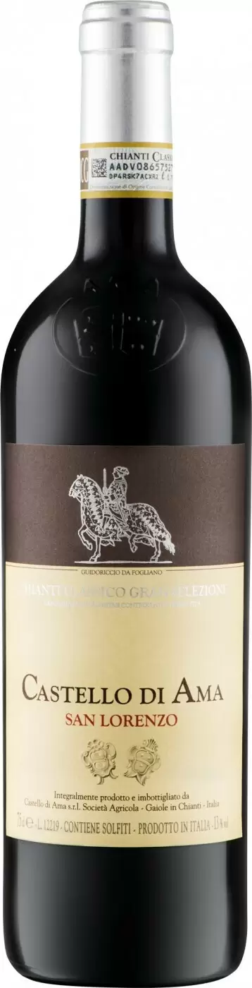 Вино Chianti Classico Gran Selezione San Lorenzo Castello di Ama 2019 г. 0.75 л