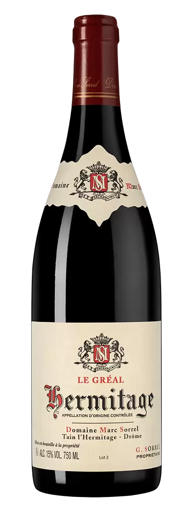 Вино Hermitage Le Greal Domaine Marc Sorrel 2021 г. 0.75 л