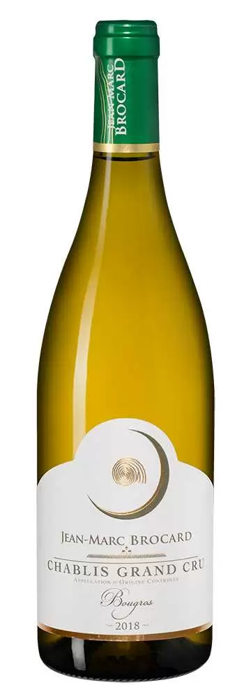 Вино Jean-Marc Brocard Chablis Grand Cru Bougros 2019 г. 0.75 л