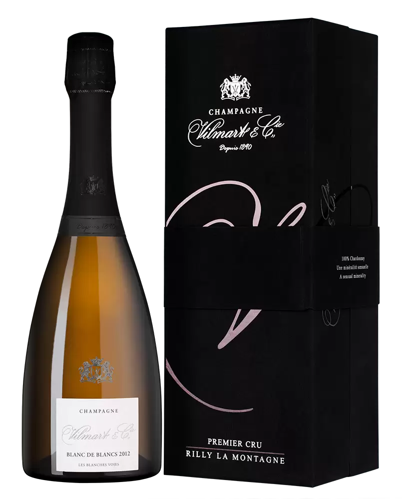 Шампанское Blanc de Blancs Vilmart & Cie 2012 г. 0.75 л Gift Box
