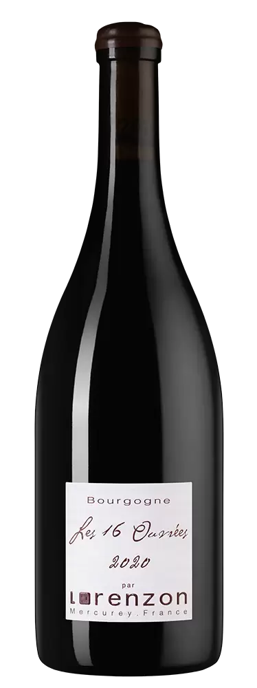 Вино Bourgogne Les 16 Ouvrees Bruno Lorenzon 2020 г. 0.75 л