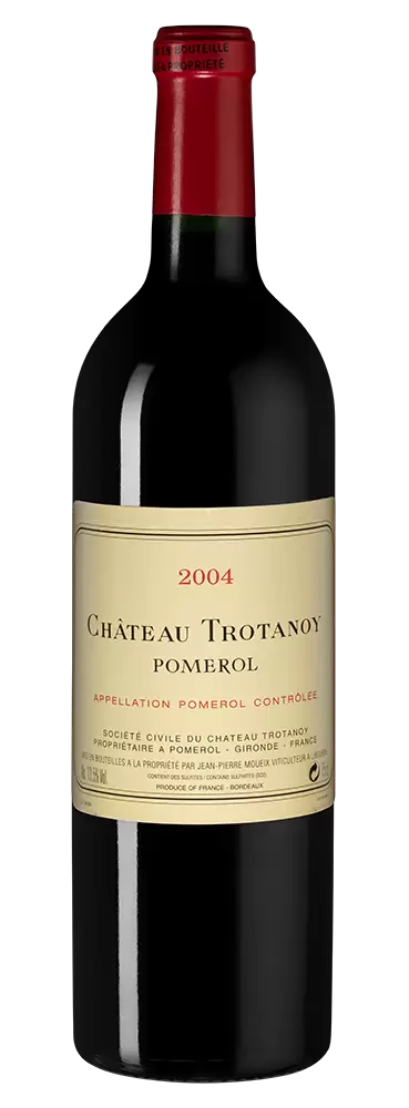 Вино Chateau Trotanoy 2004 г. 0.75 л