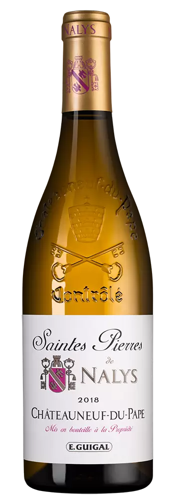 Вино Chateauneuf-du-Pape Saintes Pierres de Nalys Blanc 2018 г. 0.75 л
