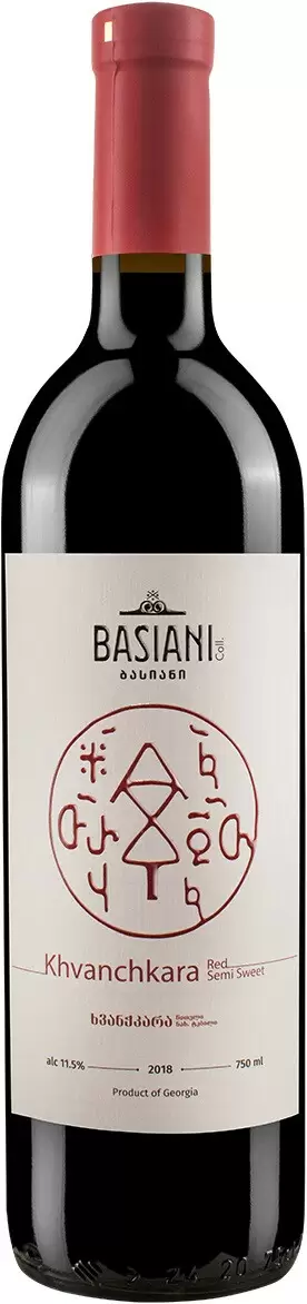 Вино Basiani Khvanchkara 0.75 л