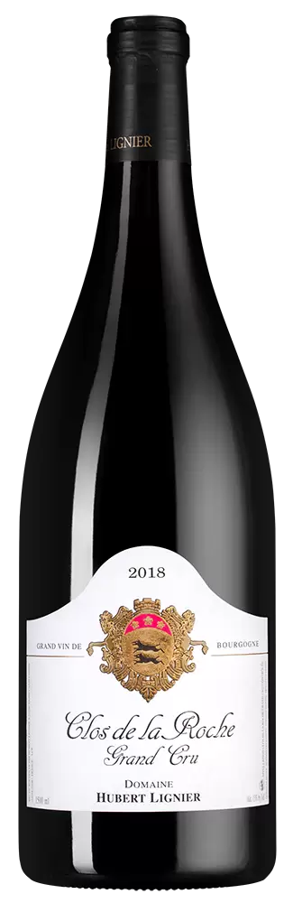 Вино Clos de la Roche Grand Cru Domaine Hubert Lignier 2018 г. 1.5 л