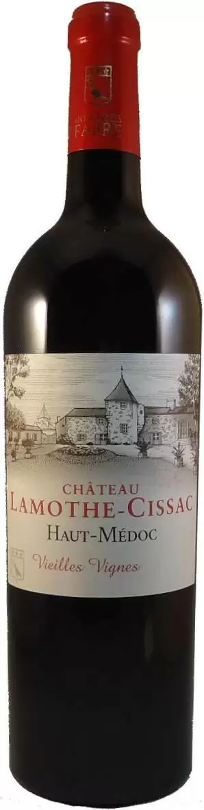 Вино Chateau Lamothe-Cissac Vieilles Vignes Haut-Medoc AOC 2017 г. 0.75 л