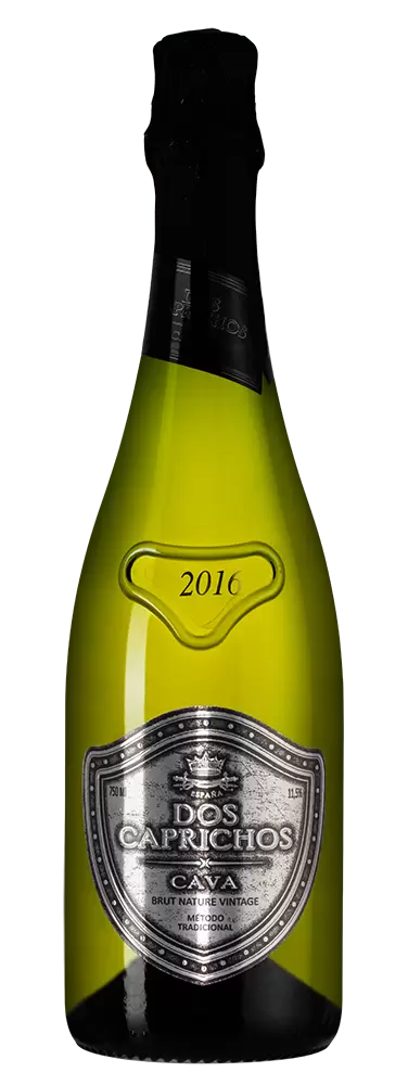 Игристое вино Cava Dos Caprichos Brut Nature 0.75 л