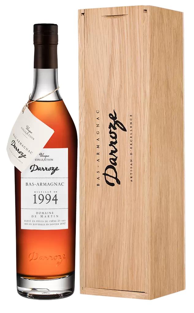 Арманьяк Darroze Unique Collection Chateau de Gaube a Perquie 1994 г. 0.7 л Gift Box