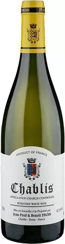 Вино Jean-Paul & Benoit Droin Chablis 0.75 л