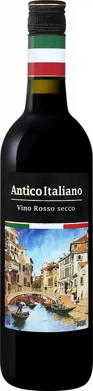 Вино Antico Italiano Rosso Secco 0.7 л