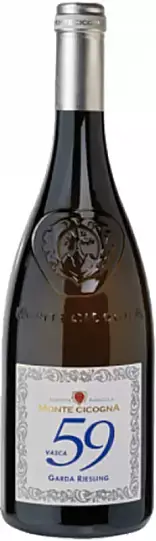 Вино Garda Riesling Monte Cicogna Vasca 59 0.75 л