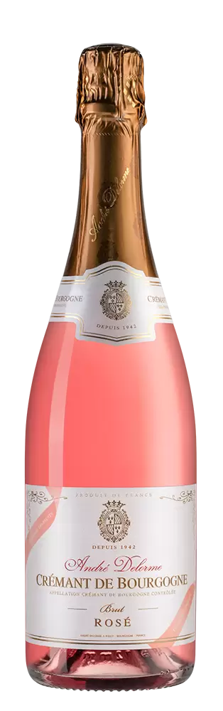 Игристое вино Cremant de Bourgogne Brut Rose Andre Delorme 0.75 л