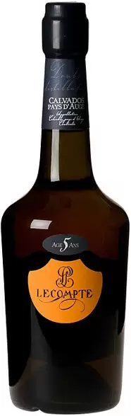 Кальвадос Lecompte Pays d'Auge 5 Years Old 0.7 л