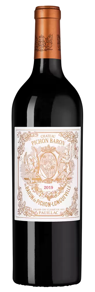 Вино Chateau Pichon Baron 2019 г. 0.75 л