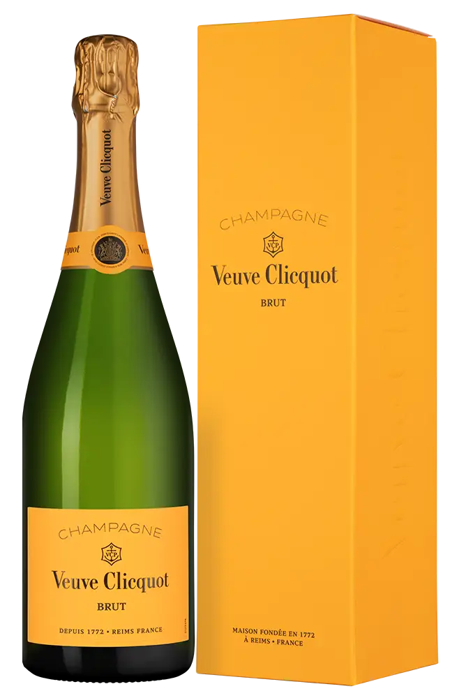 Шампанское Veuve Clicquot Brut 0.75 л Gift Box