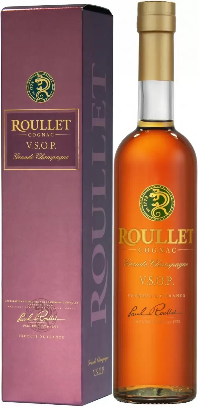 Коньяк Roullet VSOP Grande Champagne 0.5 л Gift Box