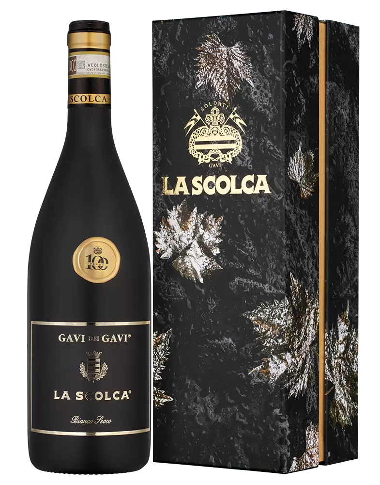 Вино La Scolca Gavi Dei Gavi Special Black 0.75 л в подарочной упаковке