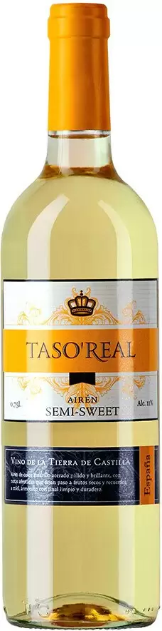 Вино Taso Real Airen Semi-Sweet 0.75 л