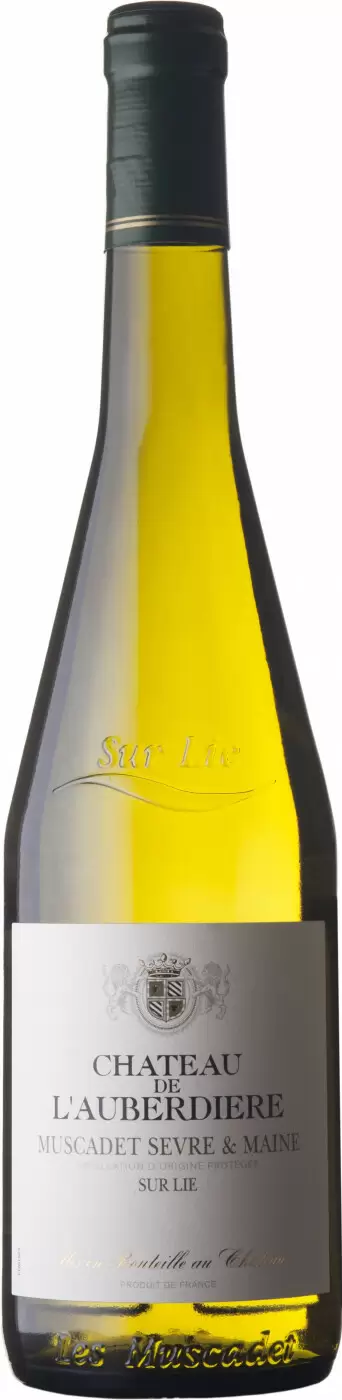 Вино Chateau de L'Auberdiere Muscadet Sevre & Maine AOP Sur Lie 0.75 л
