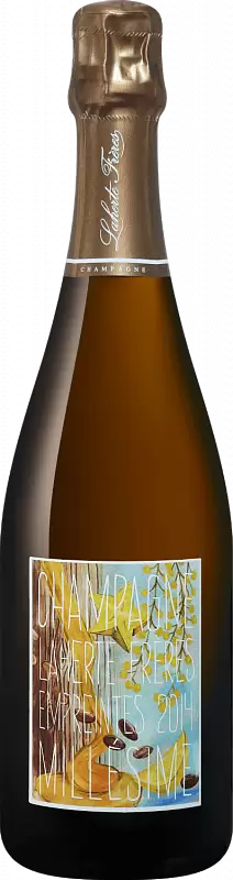 Игристое вино Les Empreintes Millesime Champagne AOC Organic 2014 г. 0.75 л