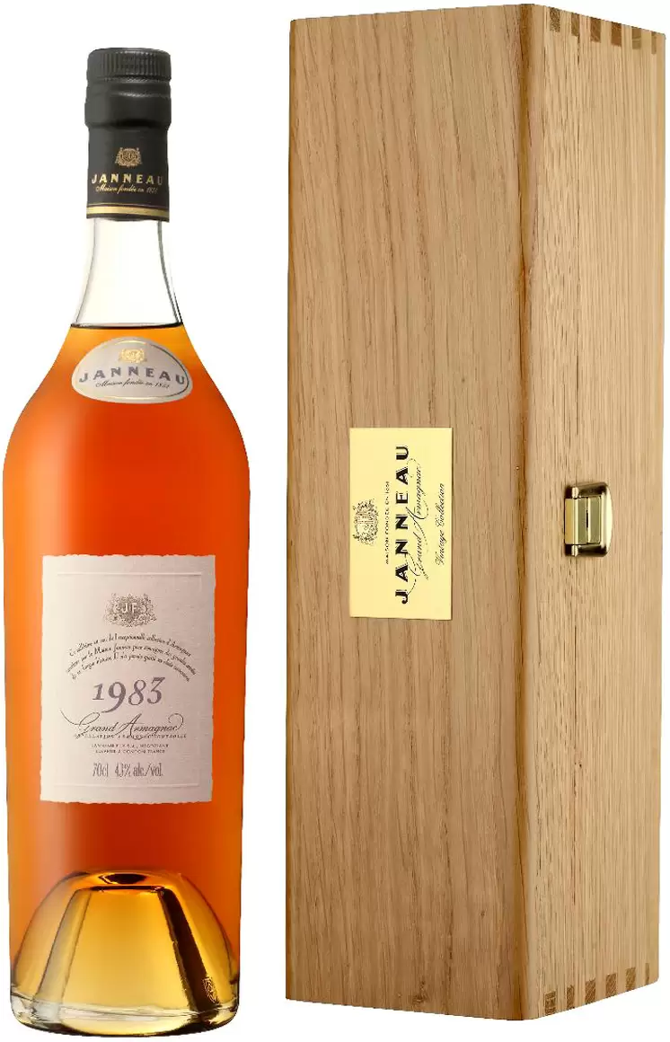 Арманьяк Janneau Vintage Collection 1983 г. 0.7 л Gift Box