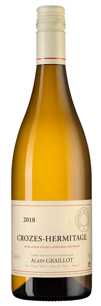 Вино Crozes-Hermitage Blanc Alain Graillot 2018 г. 0.75 л
