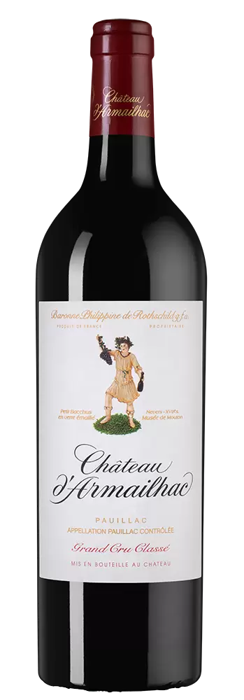 Вино Chateau d'Armailhac 2017 г. 0.75 л