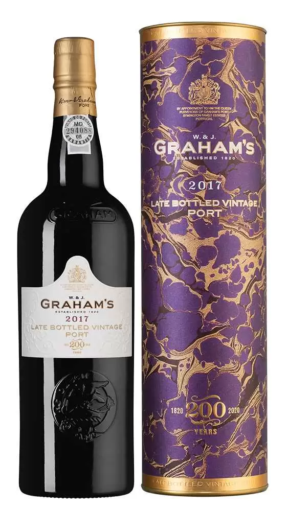 Портвейн Graham's Late Bottled Vintage Port 0.75 л в подарочной упаковке