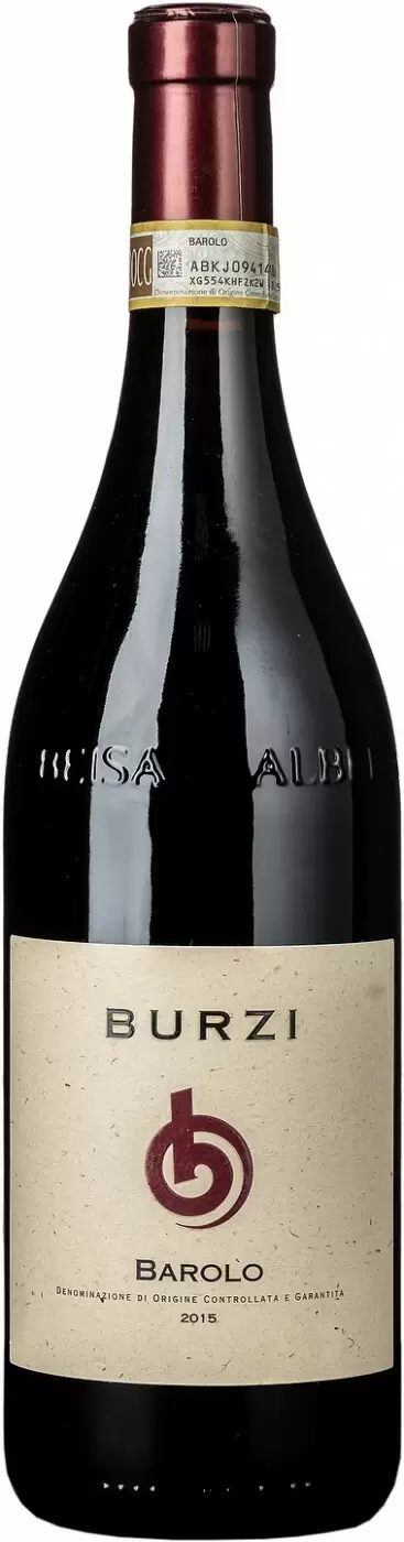 Вино Alberto Burzi Barolo 2015 г. 0.75 л
