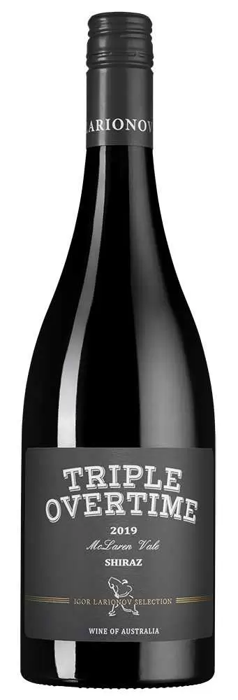 Вино Triple Overtime Shiraz 2019 г. 0.75 л
