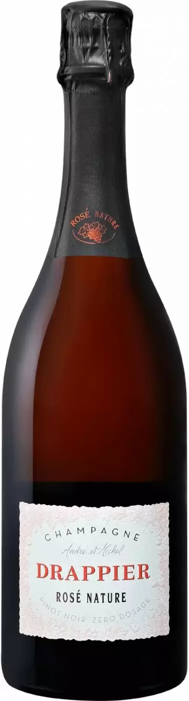Шампанское Drappier Brut Nature Rose Zero Dosage Champagne AOC 0.75 л