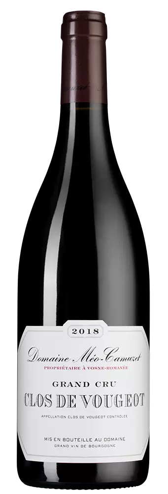 Вино Clos de Vougeot Grand Cru Domaine Meo-Camuzet 2018 г. 0.75 л