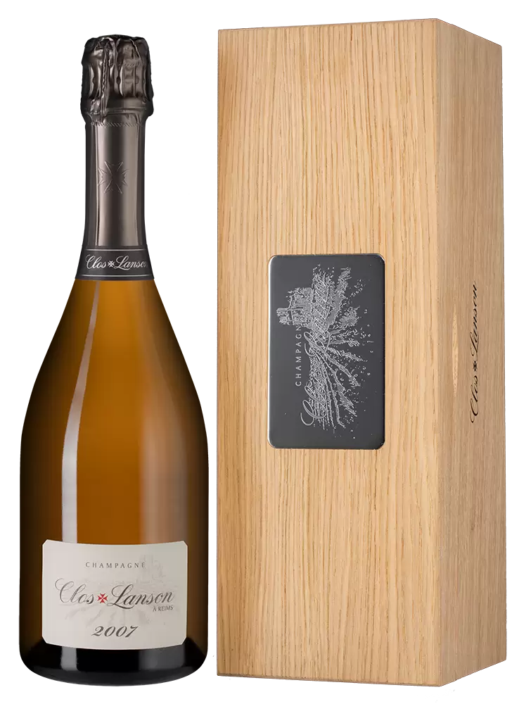 Шампанское Clos Lanson Brut Nature 2007 г. 0.75 л Gift Box