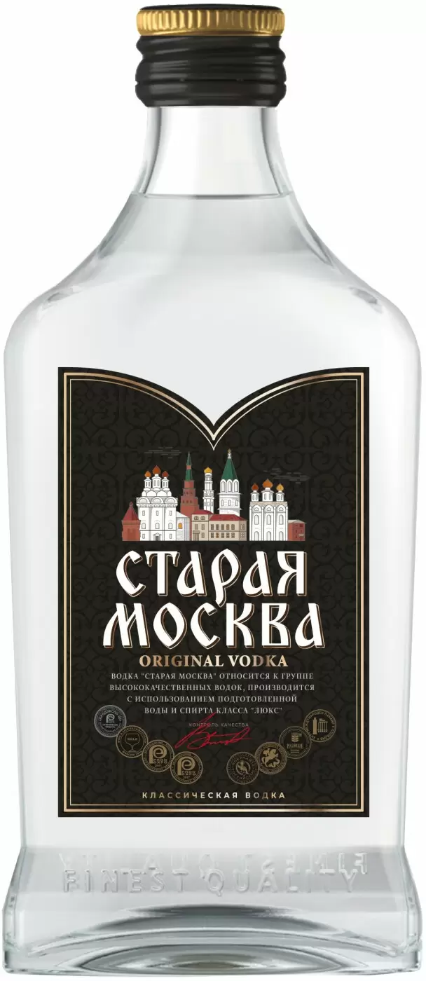 Водка Старая Москва 0.25 л