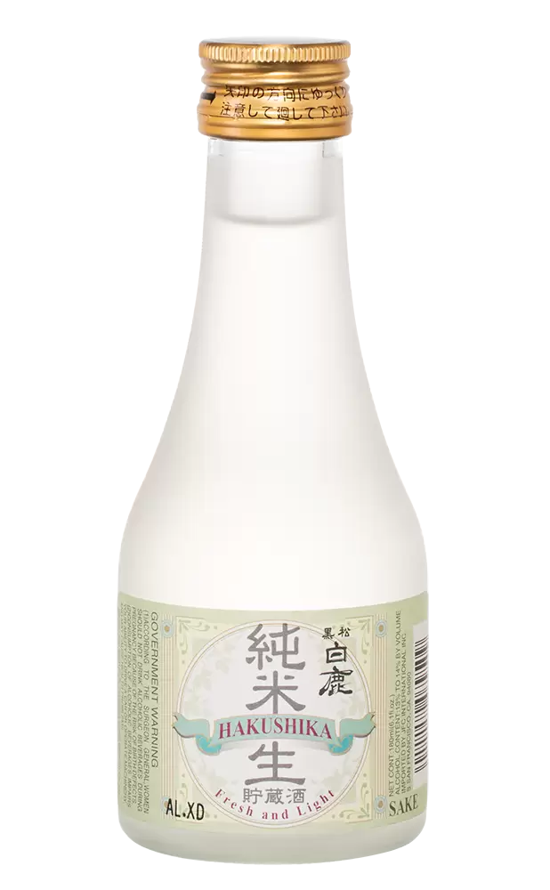 Саке Hakushika Fresh & Light Junmai Namachozo 0.18 л