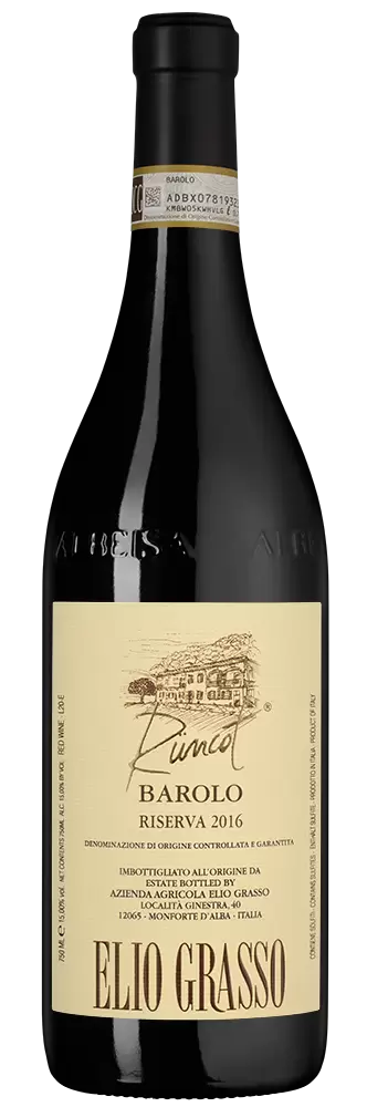 Вино Barolo Runcot Riserva 2016 г. 0.75 л