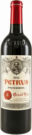 Вино Chateau Petrus 2016 г. 0.75 л