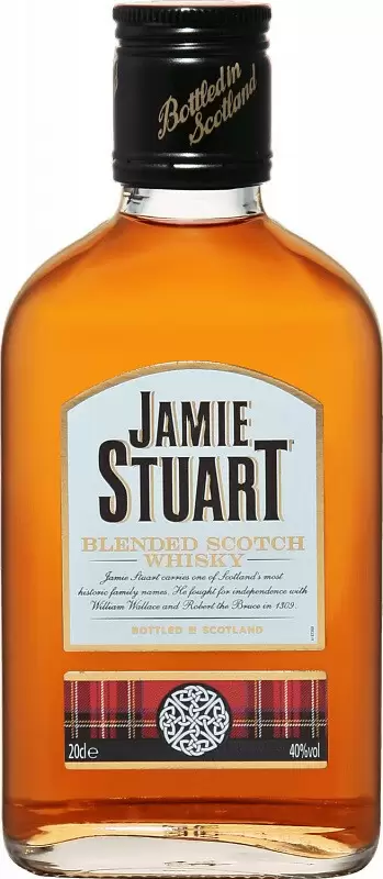 Виски Jamie Stuart Blended Scotch Whisky 0.2 л